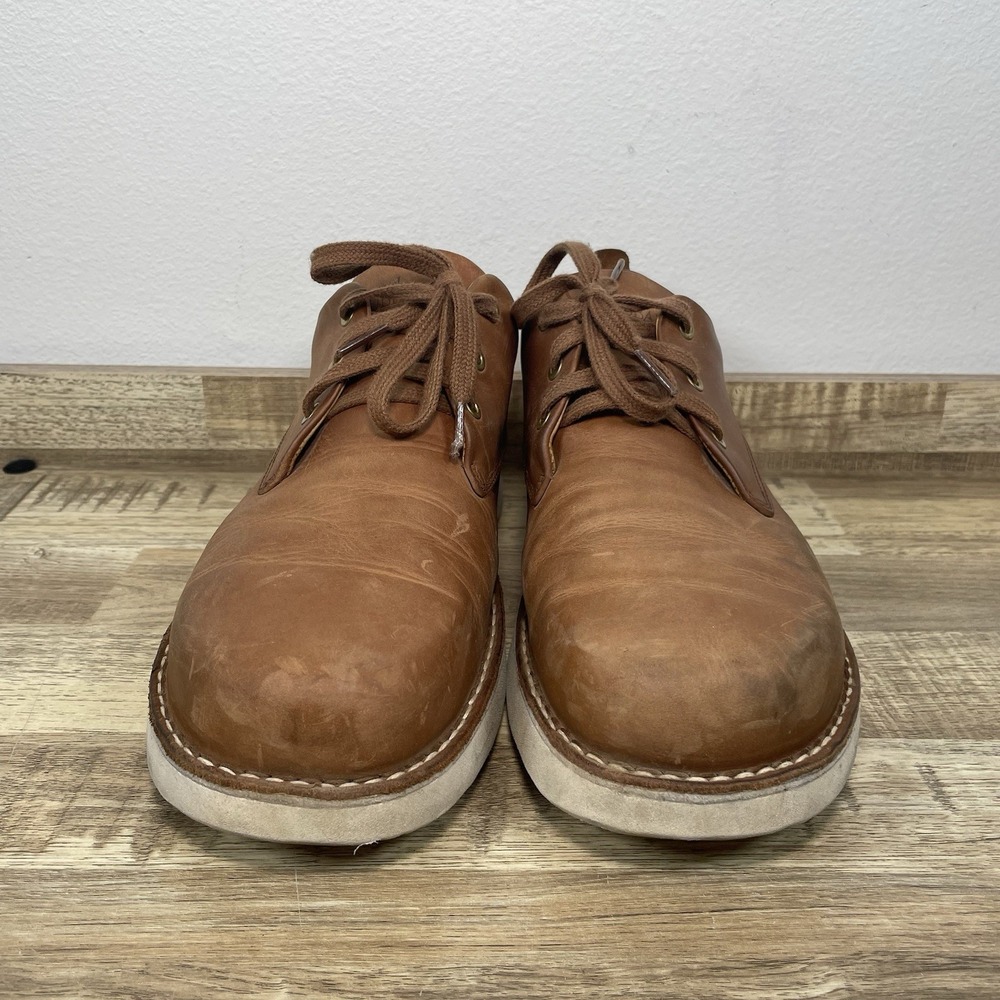 Samuel Hubbard Hubbard Free Tan Leather Oxford Sneakers Mens 11.5 M Vibram - Picture 2 of 8